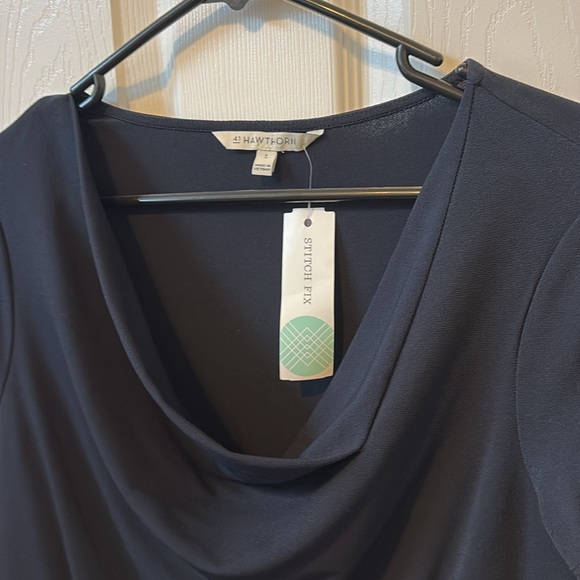 NWT 41 Hawthorn Katharina Cowl Neck Knit Top - Picture 3 of 5